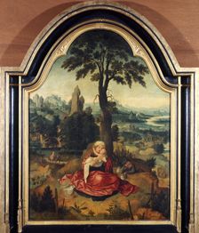 Rest on the Flight into Egypt, between 1500 and 1550. Creator: Joachim Patinir