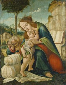 Rest on the Flight into Egypt, c1500. Creator: Florentine Master