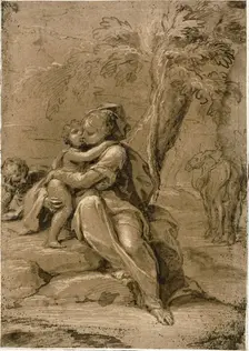 Rest on the Flight into Egypt, n.d. Creator: Sigismondo Caula