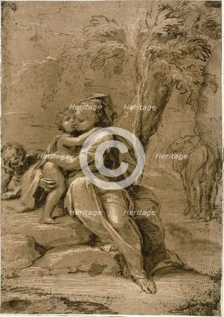 Rest on the Flight into Egypt, n.d. Creator: Sigismondo Caula.