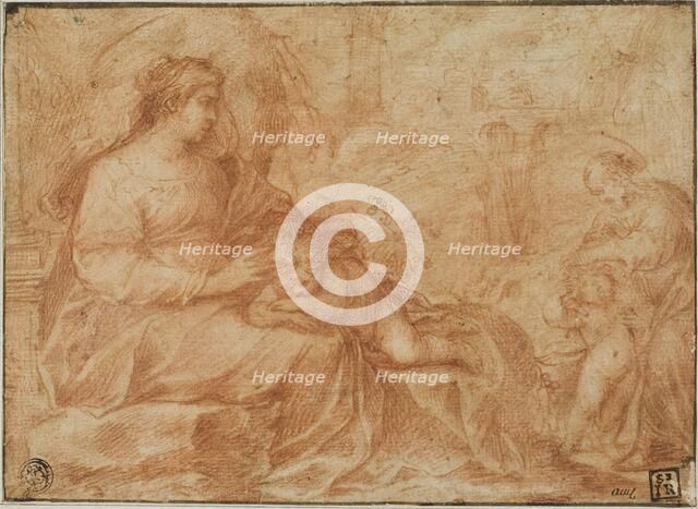 Rest on the Flight Into Egypt, n.d. Creator: Giulio Cesare Procaccini.