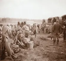 Rest-stop, Genicourt, northern France, c1914-c1918