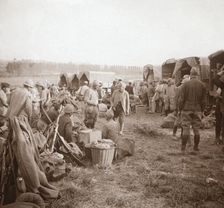 Rest-stop, Genicourt, northern France, c1914-c1918
