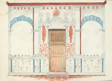 Restoration Drawing, 1935/1942. Creator: Robert W.R. Taylor