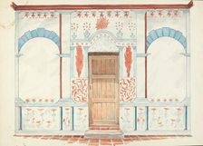 Restoration Drawing, 1935/1942. Creator: Robert W.R. Taylor