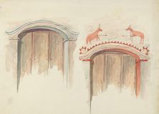 Restoration Drawing, 1935/1942. Creator: Robert W.R. Taylor