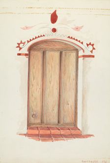 Restoration Drawing, 1936. Creator: Robert W.R. Taylor