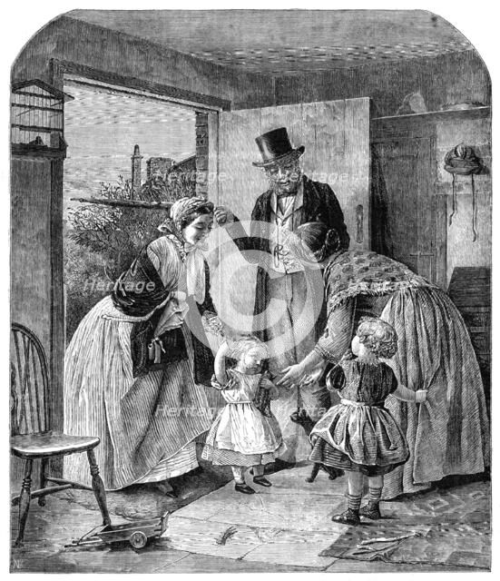 "Restored", by J. Clark, 1862. Creator: Unknown.