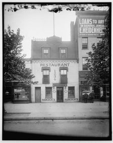 Restaurant: Hancock's, Established 1840, between 1910 and 1920. Creator: Harris & Ewing