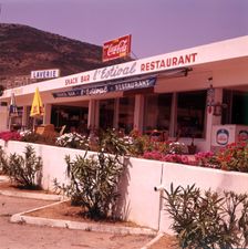 Restaurant, Sagone, Corsica, c1955. Creator: Arthur Charles Kirby Ware