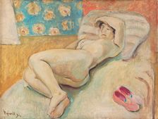 Resting Woman, 1931. Creator: Cyprian Majernik