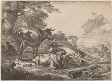 Resting Cows. Creator: Nicolaes Berchem