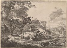 Resting Cows. Creator: Nicolaes Berchem