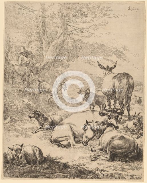Resting Herd. Creator: Nicolaes Berchem.