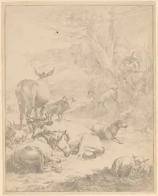 Resting Herd. Creator: Nicolaes Berchem