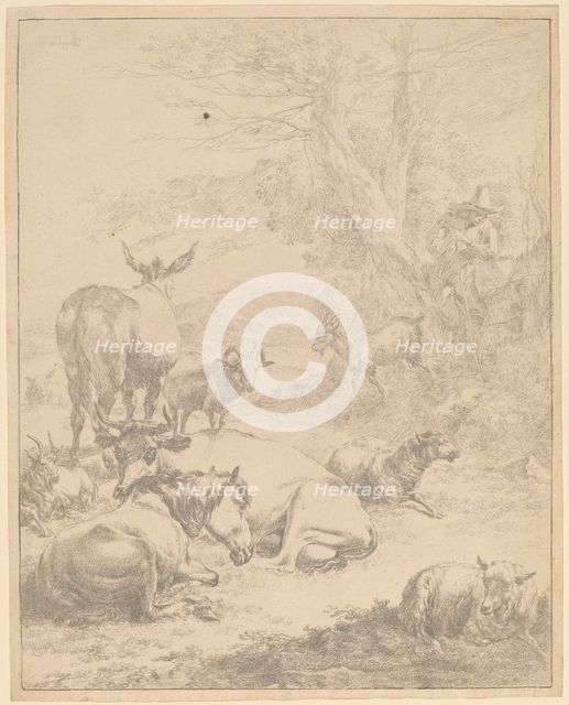 Resting Herd. Creator: Nicolaes Berchem.