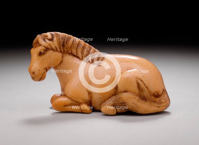 Resting Horse, 18th century. Creator: Unknown.