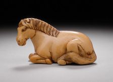 Resting Horse, 18th century. Creator: Unknown