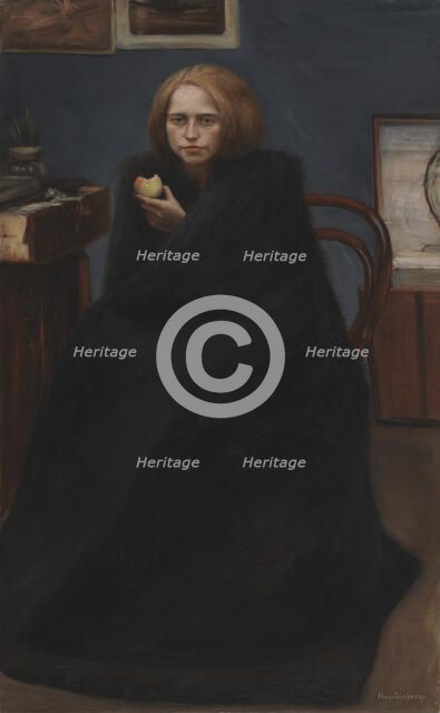 Resting Model, 1904. Creator: Hugo Simberg.