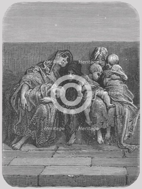 'Resting on the Bridge', 1872.  Creator: Gustave Doré.