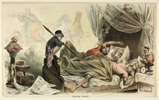 Restless Nights, from Puck, n.d. Creator: Joseph Keppler