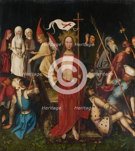 Resurrection, 1501. Creators: Hans Holbein the Elder, Jesus Christ.