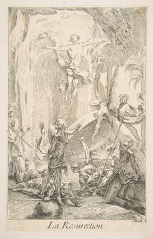 Resurrection.n.d. Creators: Claude Gillot, Jacques Gabriel Huquier