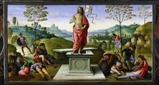 Resurrection of Christ 1495. Artist: Perugino