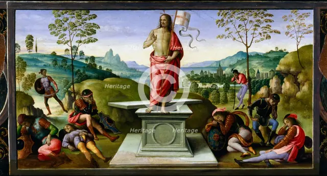 'Resurrection of Christ', 1495. Artist: Perugino