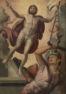 Resurrection of Christ, 1565. Creator: Lambert van Noort