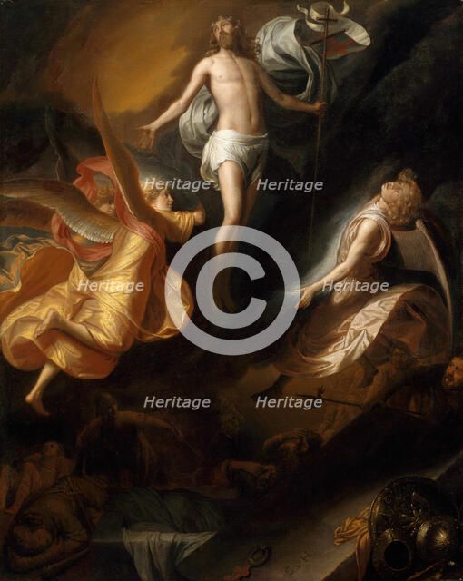 Resurrection of Christ, 1665/70. Creator: Samuel van Hoogstraten.