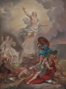 Resurrection of Christ, altarpiece sketch. Creator: Berndt Godenhjelm