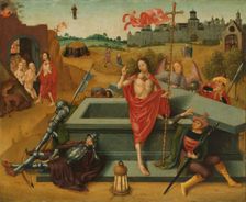 Resurrection of Christ, c.1485-c.1500. Creator: Master of the Amsterdam Death of the Virgin