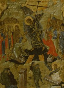 Resurrection of Christ, c1350-1375. Creator: Unknown
