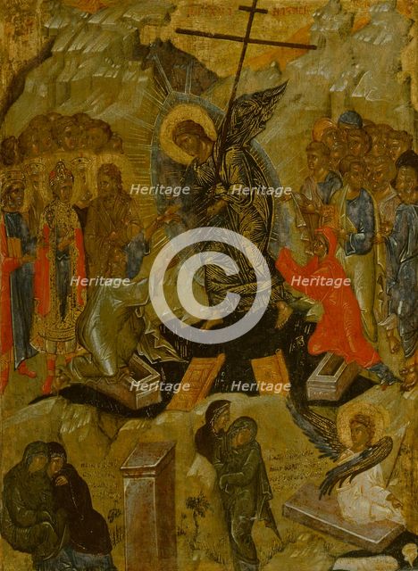 Resurrection of Christ, c1350-1375. Creator: Unknown.