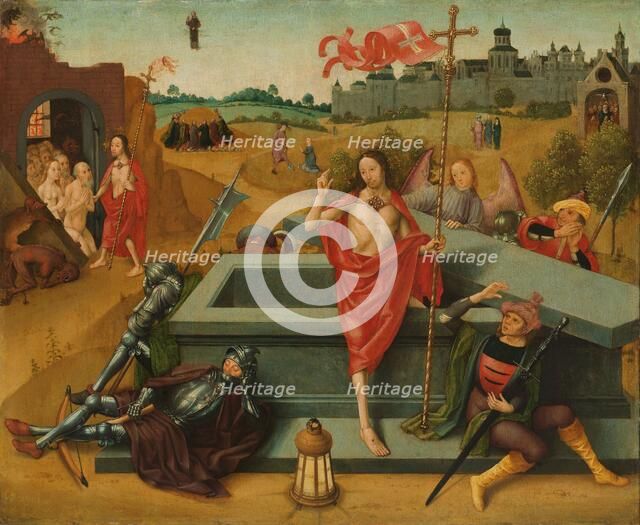 Resurrection of Christ, c.1485-c.1500. Creator: Master of the Amsterdam Death of the Virgin.
