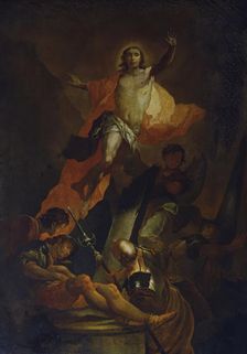 Resurrection of Christ, c1750/1770. Creator: Franz Xaver Wagenschon