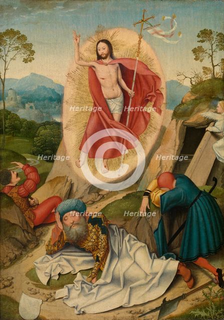 Resurrection of Christ, mid-16th century. Creator: Bartholomaeus Bruyn the Elder.
