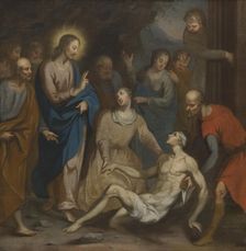 Resurrection of Lazarus, unknown date. Creator: Anon