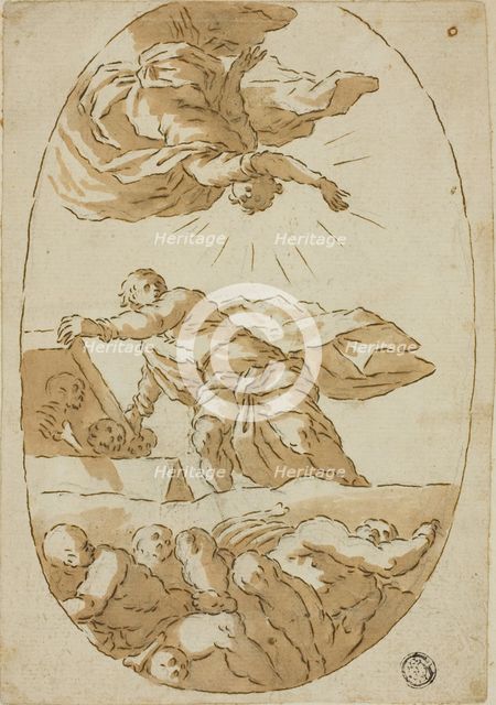 Resurrection of the Dead, 1600/10. Creator: Marcantonio Bassetti.