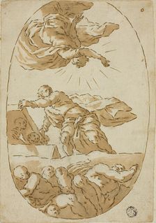 Resurrection of the Dead, 1600/10. Creator: Marcantonio Bassetti