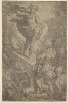 Resurrection, early 16th century. Creator: Parmigianino