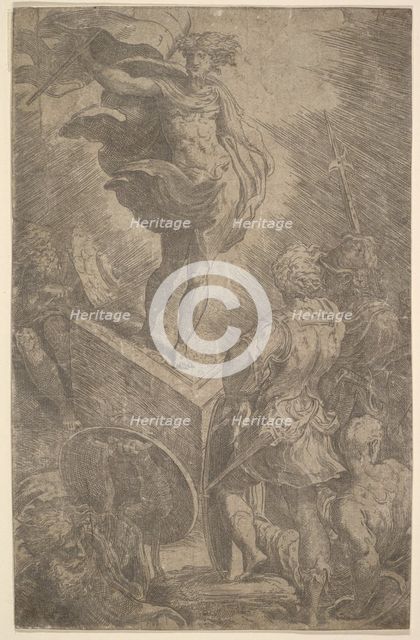 Resurrection, early 16th century. Creator: Parmigianino.
