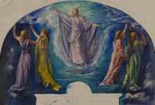 "Resurrection," Study for the Colonel Henry Coffin Nevins Memorial Window, 1894. Creator: John La Farge