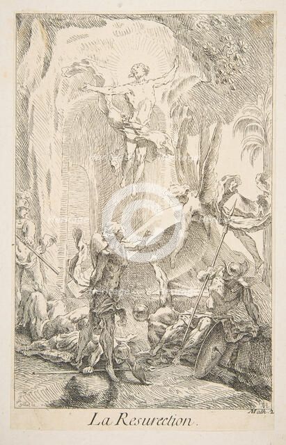 Resurrection.n.d. Creators: Claude Gillot, Jacques Gabriel Huquier.