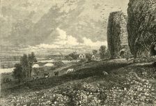 Rhuddlan Castle and Marshes 1898. Creator: Unknown