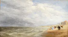 Rhyl Sands, 1855. Creator: David Cox the elder