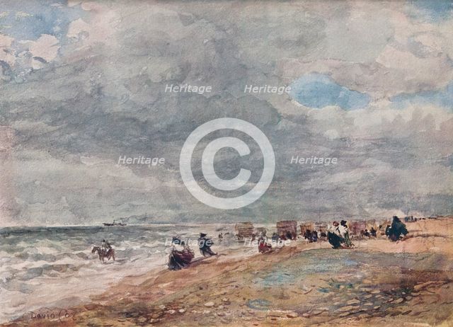 'Rhyl Sands', c1850. Artist: David Cox the elder.