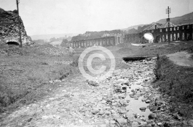 Rhymney ironworks, Mid-Glamorgan, South Wales, 1930s. Creator: Unknown.
