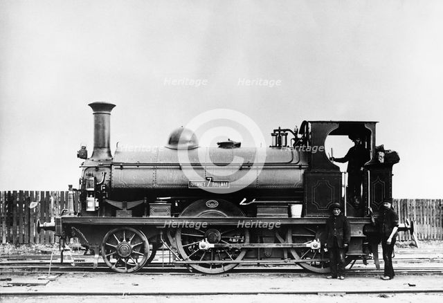 Rhymney Railway locomotive, Mid-Glamorgan, South Wales, c1921. Creator: Unknown.